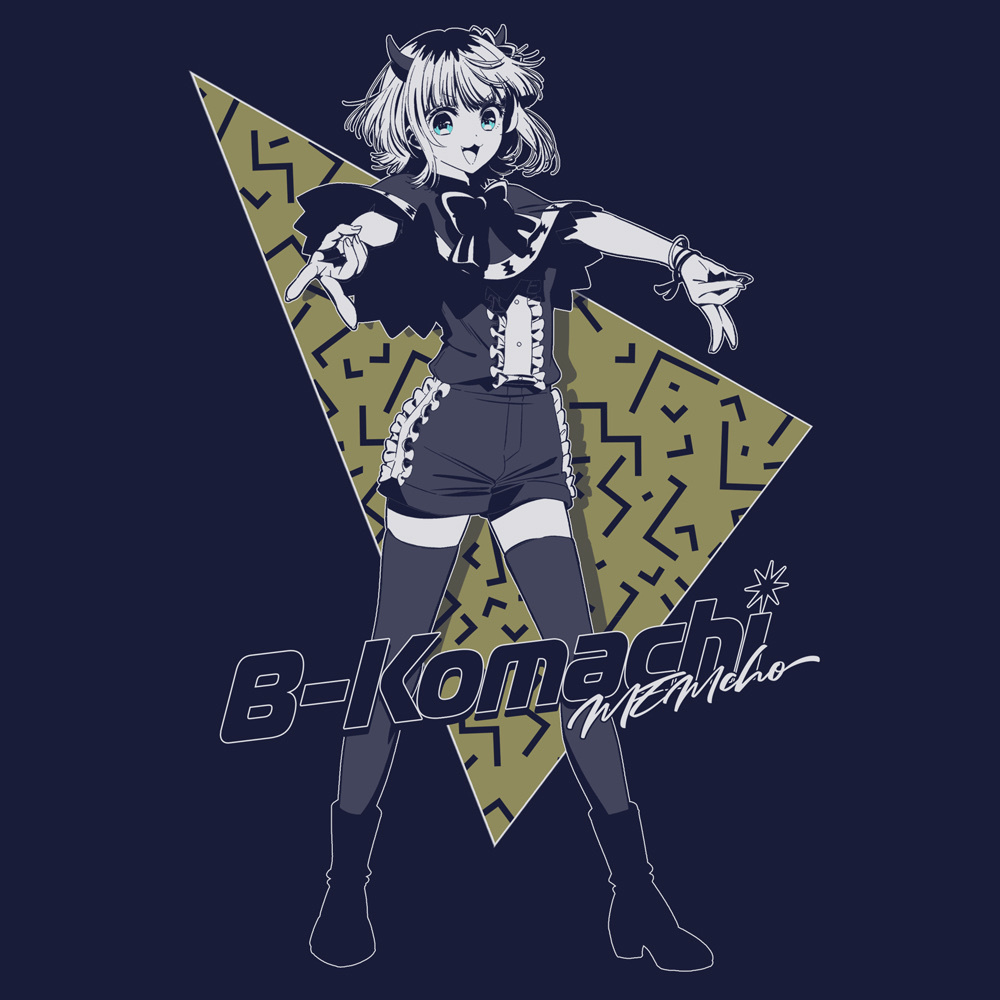Cospa 0902 【推しの子】B小町 MEMちょ Tシャツ [【推しの子】] NAVY