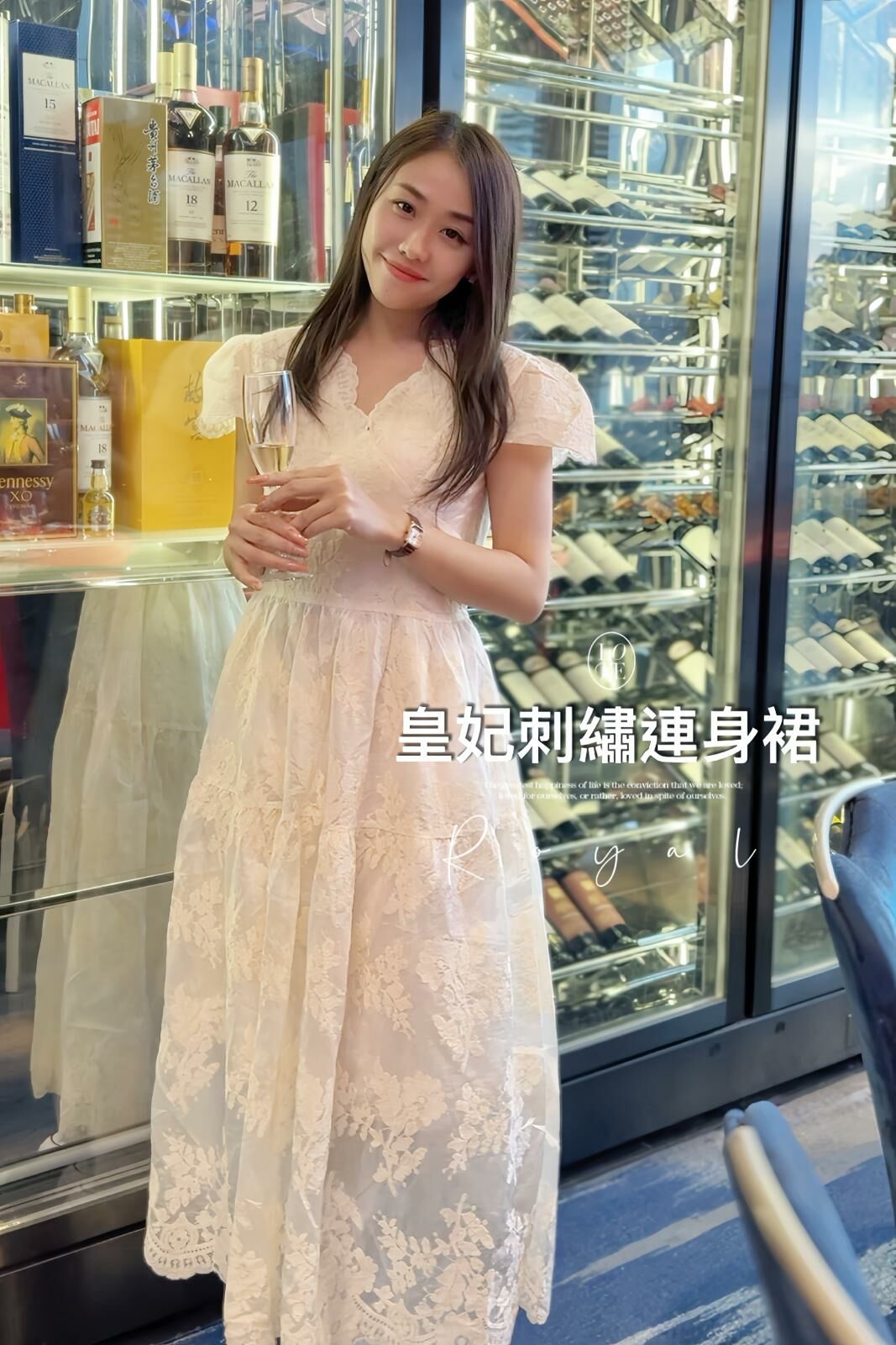 OP#6297 🤍王妃刺繡連身裙