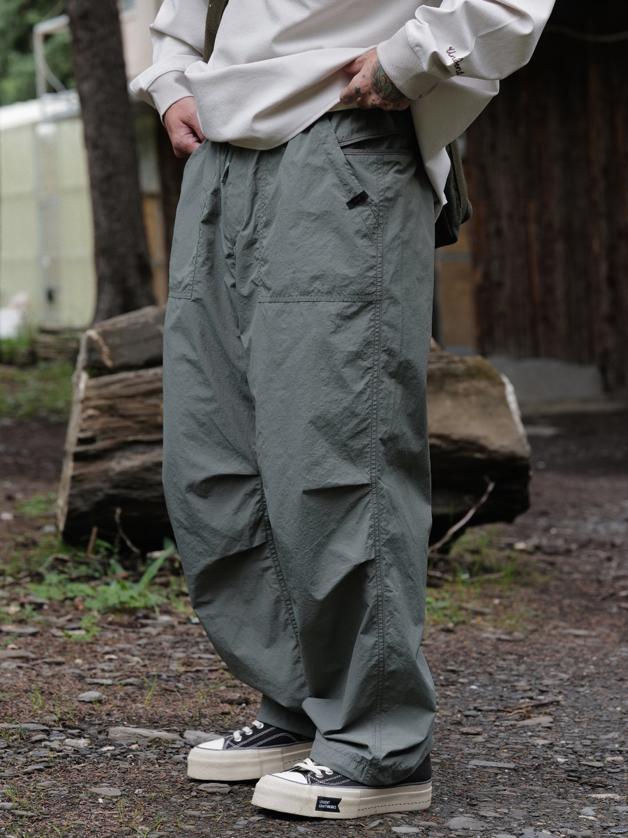 Unbent 24a/w 日本面料輕薄尼龍傘兵褲