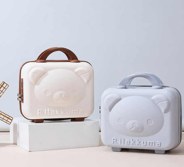 小熊化妆箱行李箱14寸