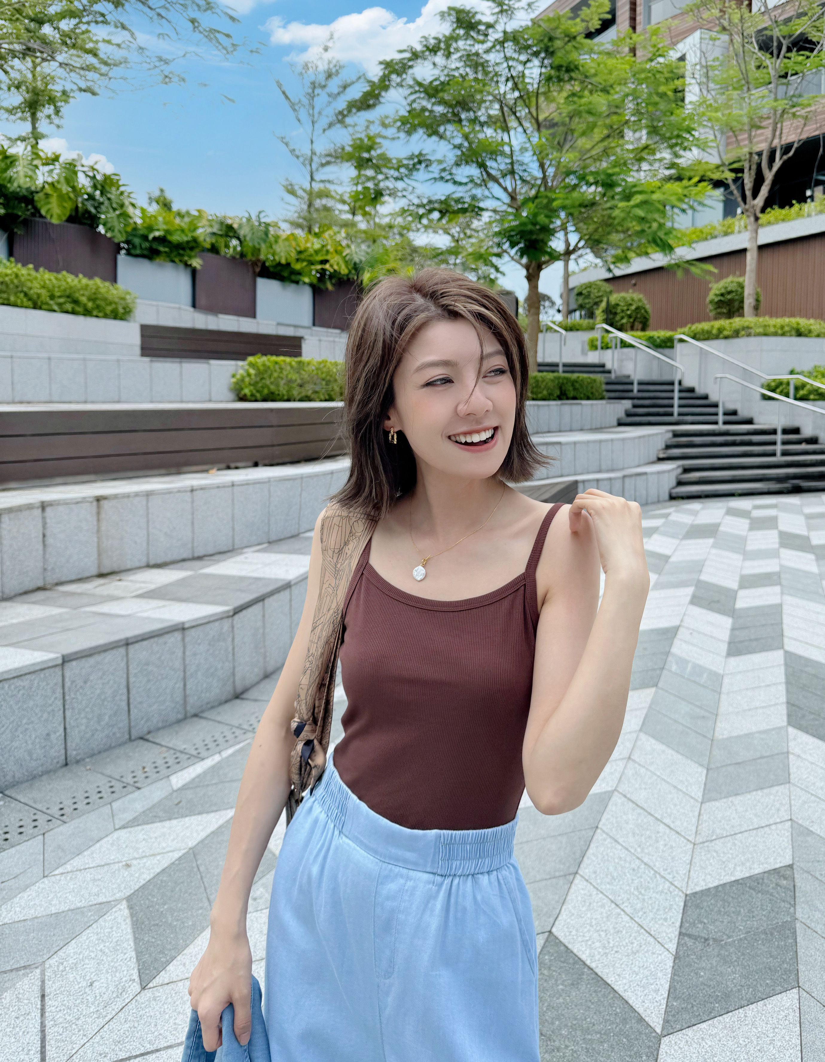 Simple Ribbed Tank Top_TP248L06