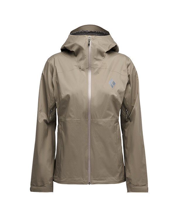 Black Diamond F24 FINELINE STRETCH SHELL 女 輕量防水外套