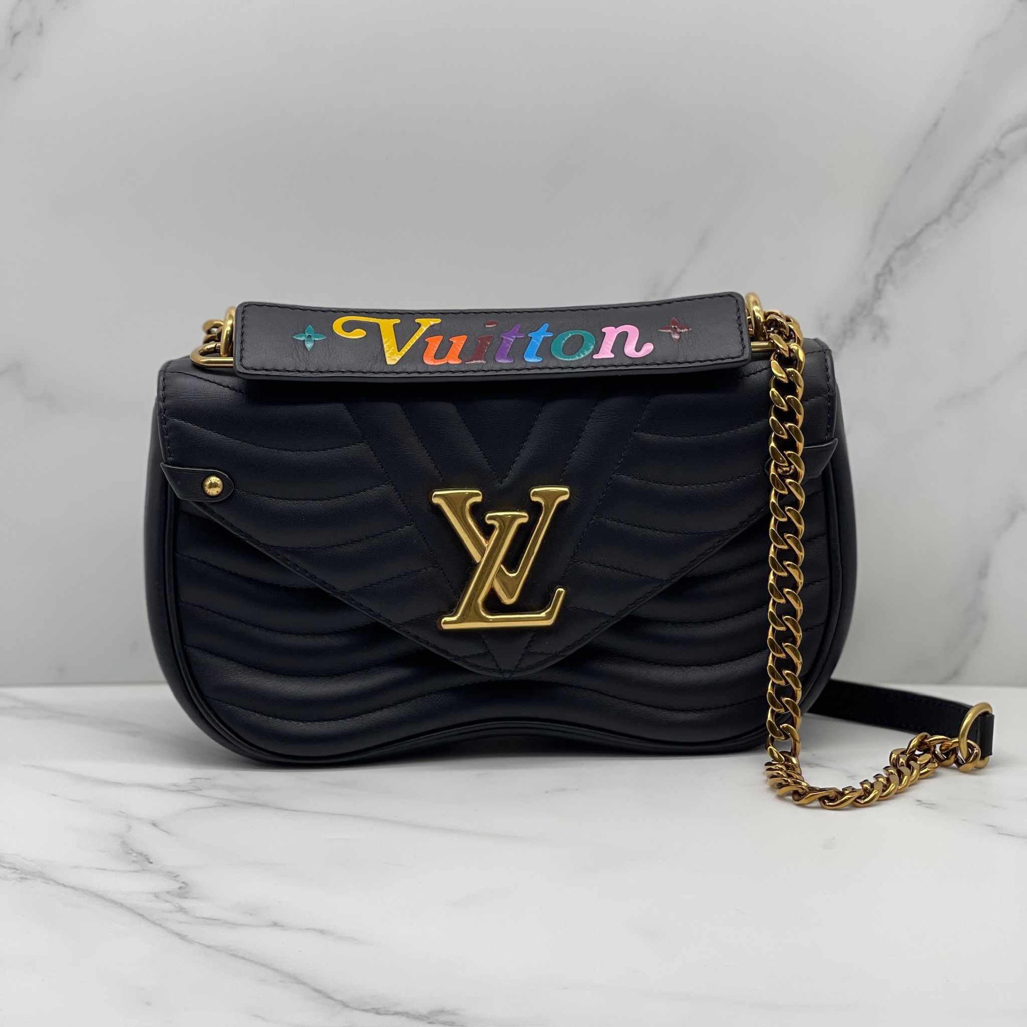 LV new wave chain bag