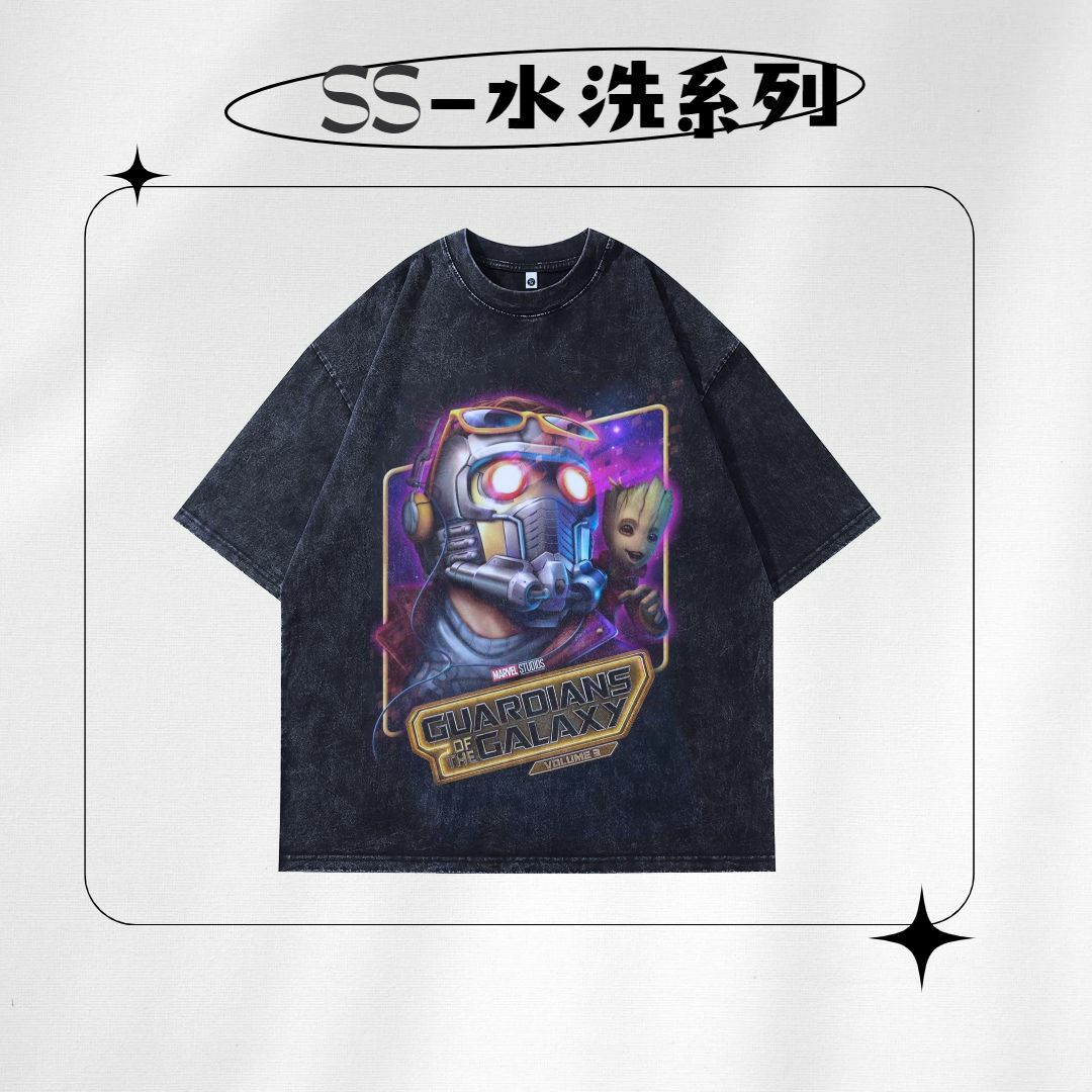 【SS 預購】美式系列 電影 - 星際異攻隊 Guardians of the Galaxy 水洗短袖上衣