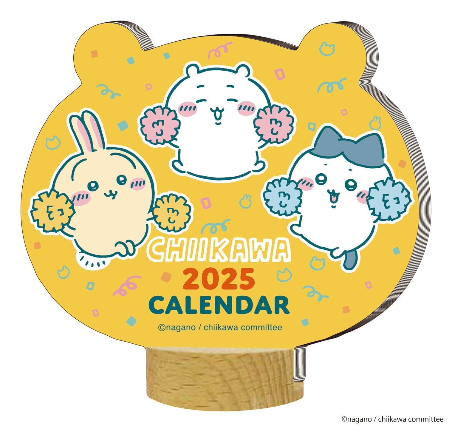 KTQ STORE ‧日本 Chiikawa 吉伊卡哇2025桌上型月曆