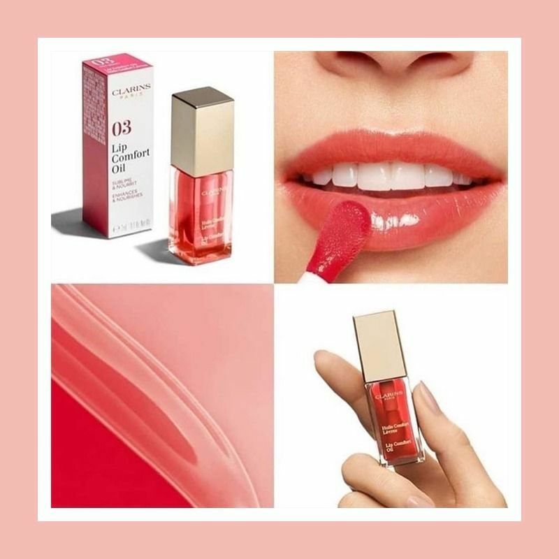 現貨 Clarins  皇牌潤唇油-  03-cherry 1.4ml - 專櫃