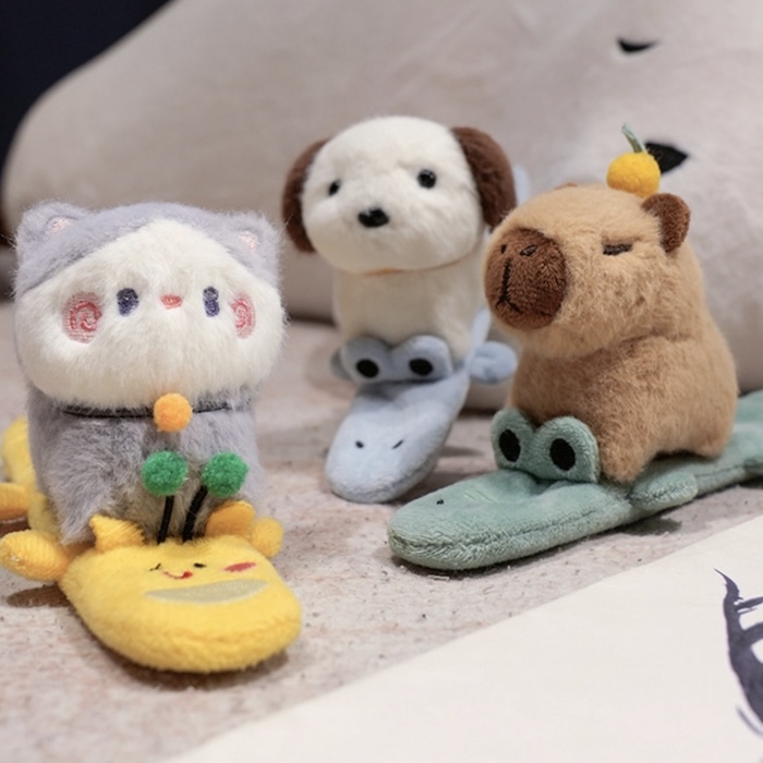 《81705》小動物騎鱷魚趴趴圈