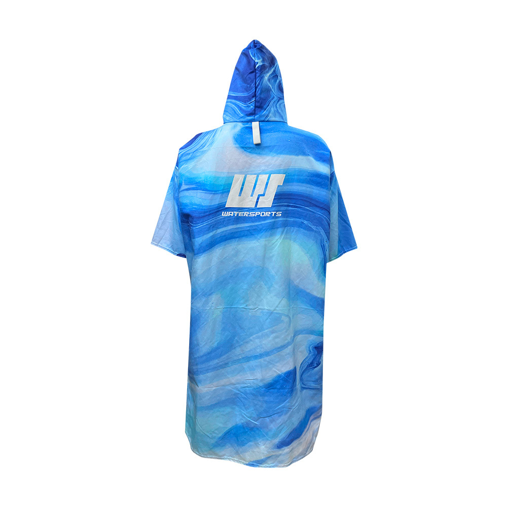 數碼印花微纖維速乾衣 UPF50+ - 藍