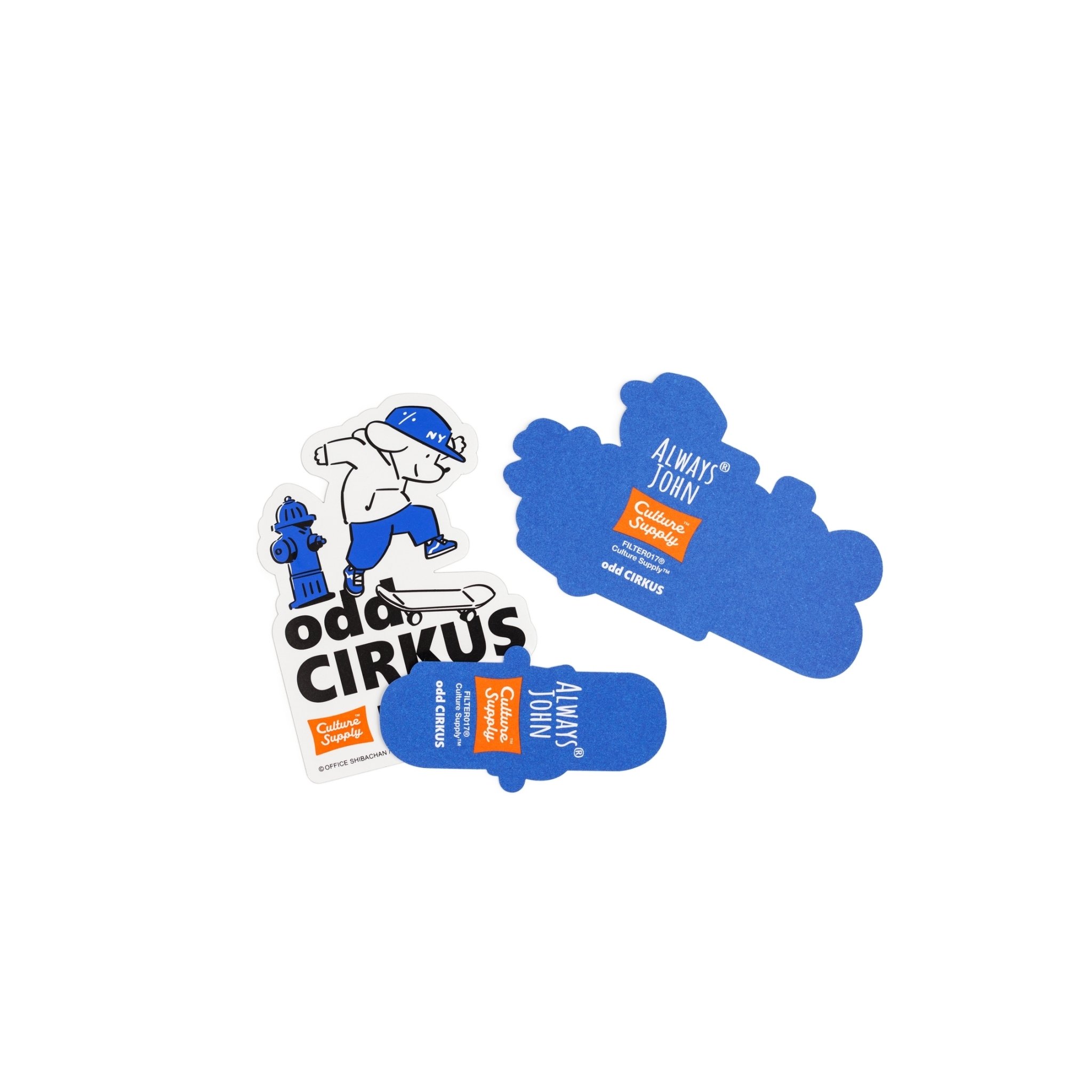 Filter017 odd X JOHN圖像貼紙包(8入)