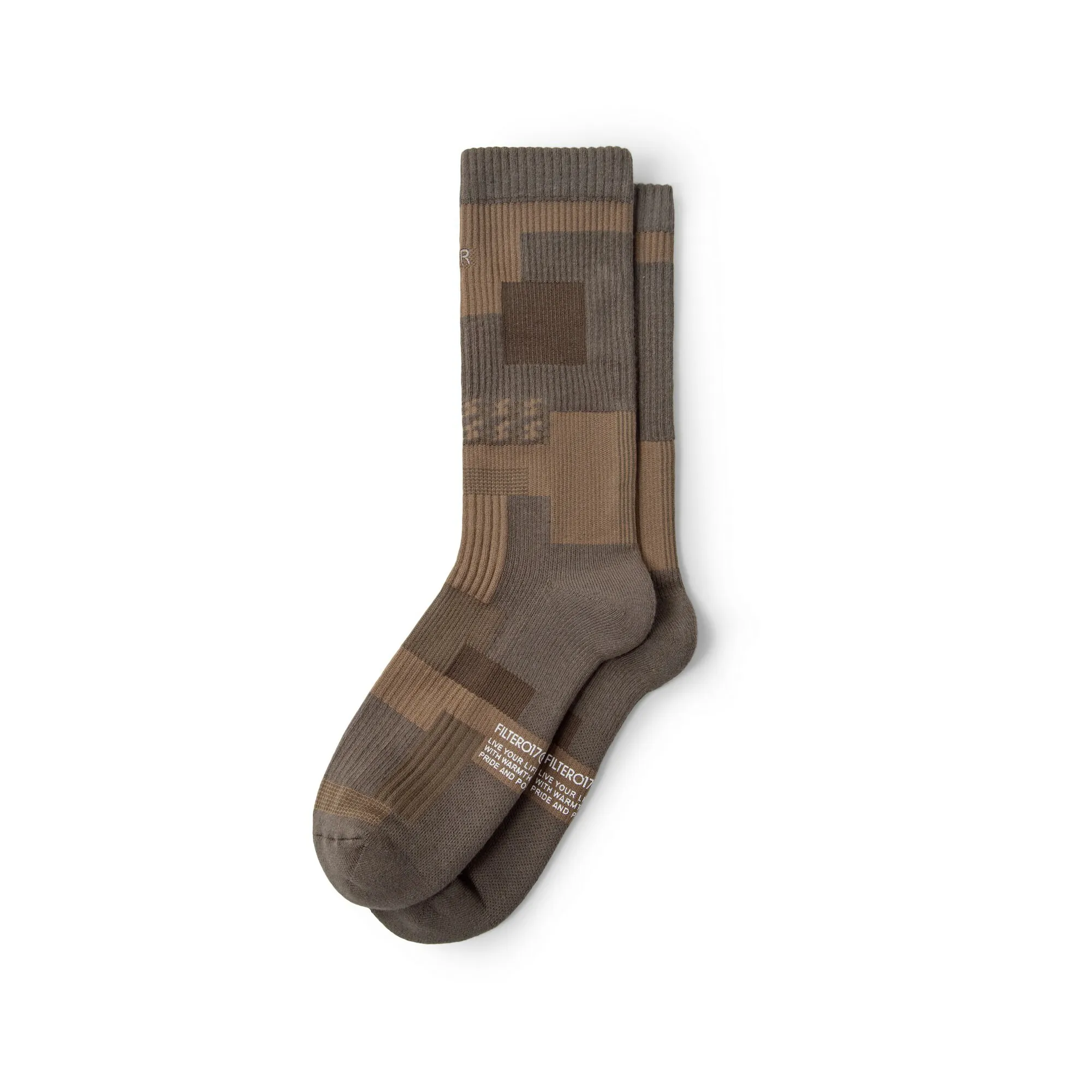 FAAM Patchwork Crew Socks