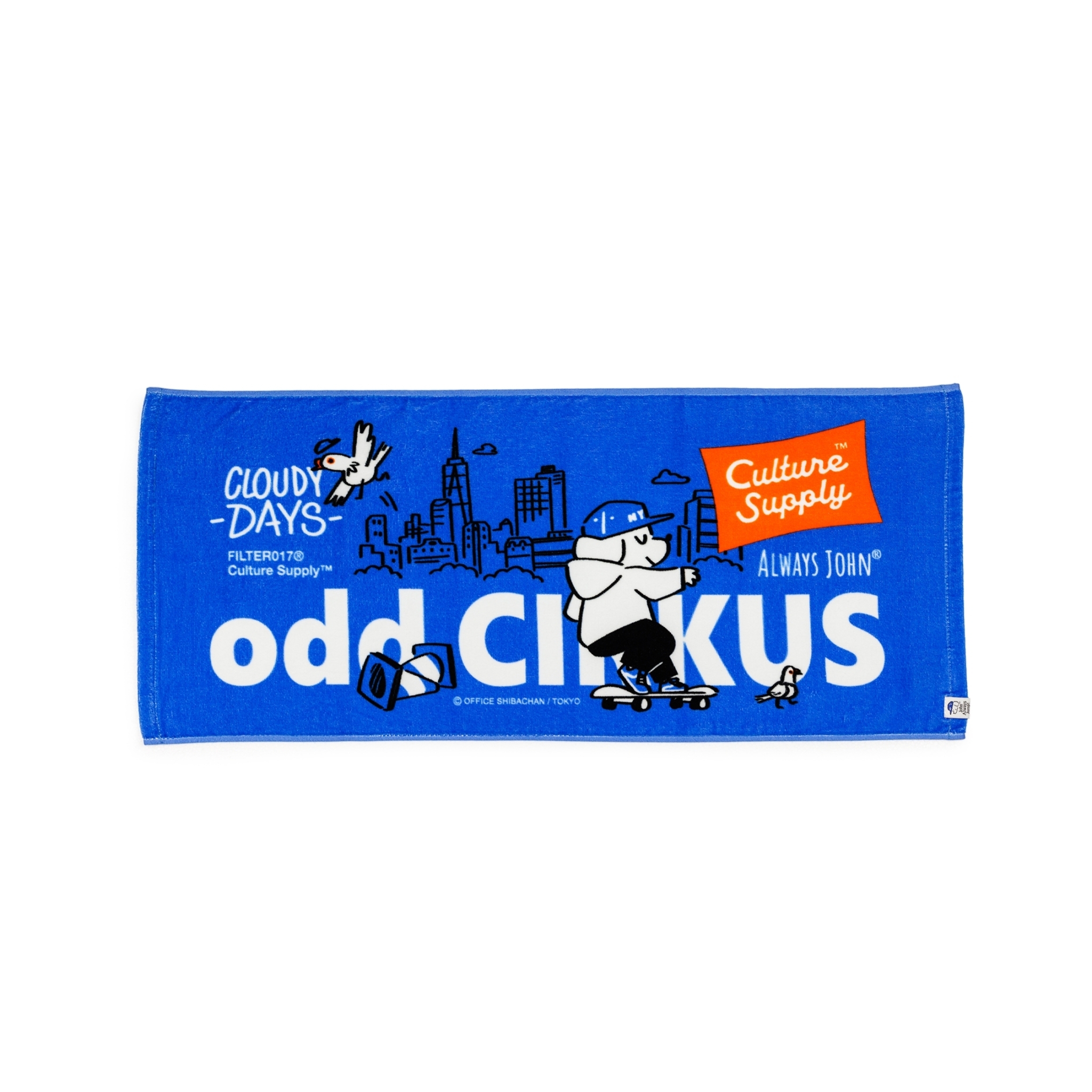 Filter017 odd X JOHN棉質運動毛巾