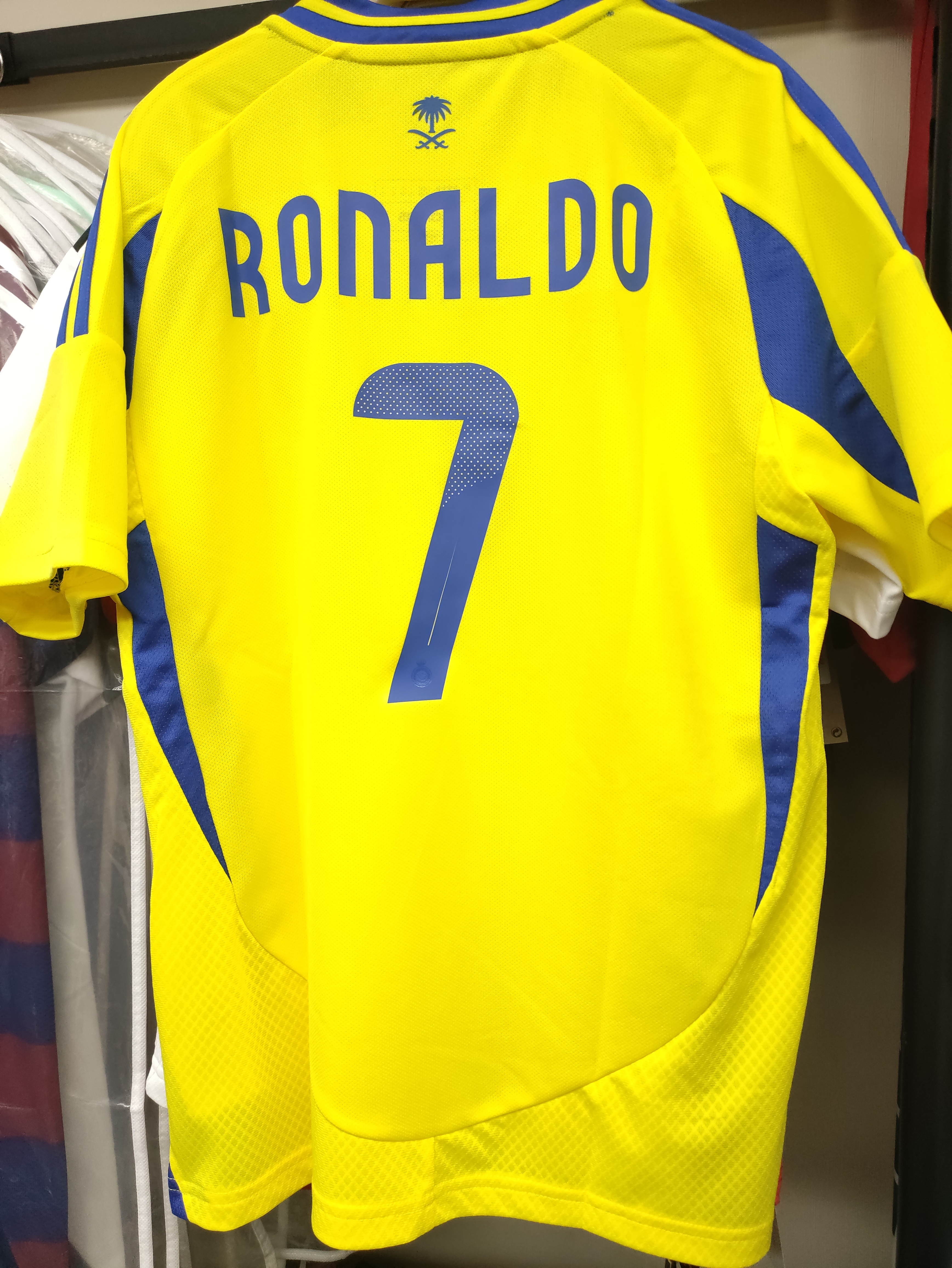 24-25艾納斯主場C朗拿度童裝球衣