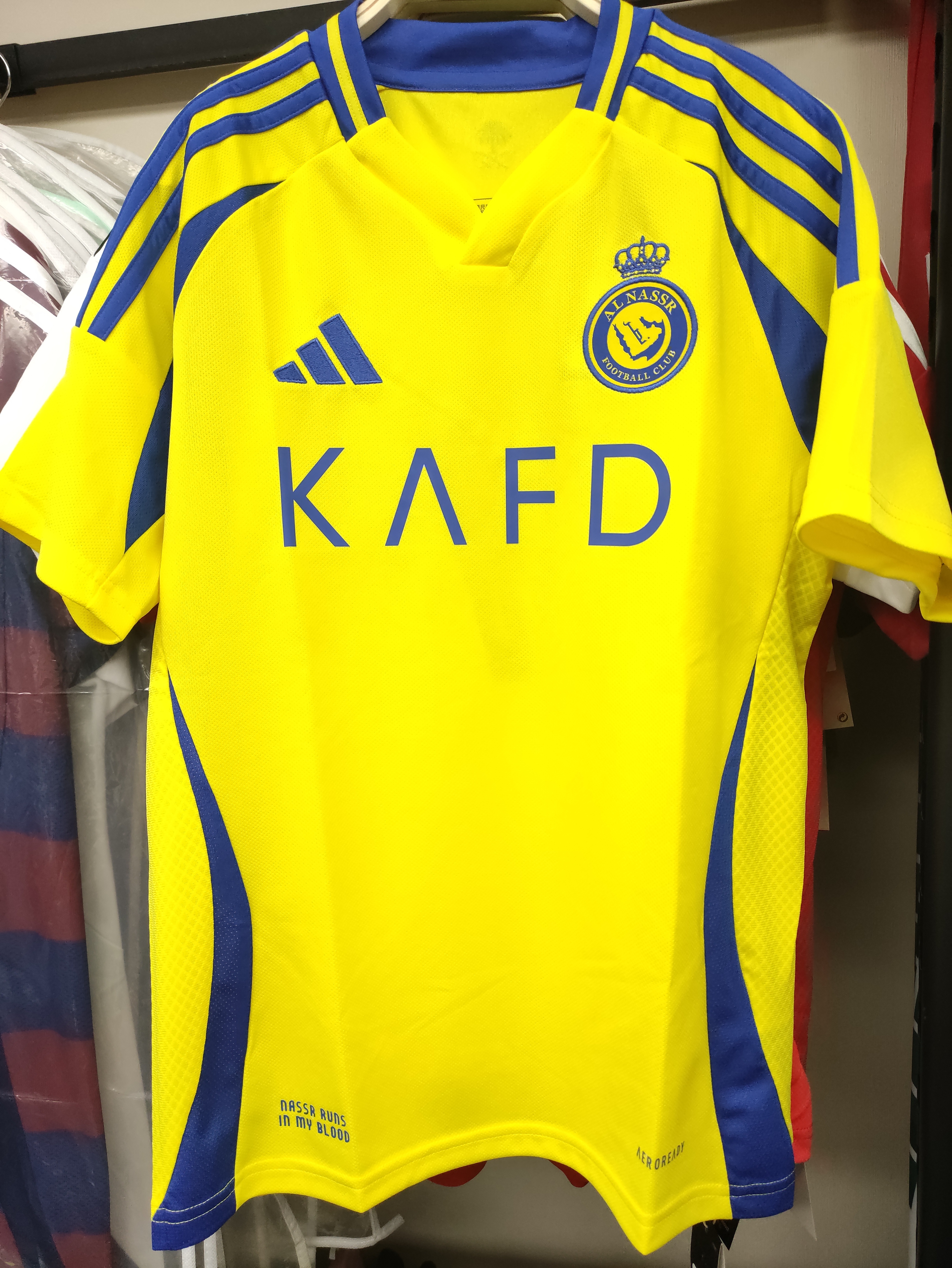 24-25艾納斯主場C朗拿度童裝球衣