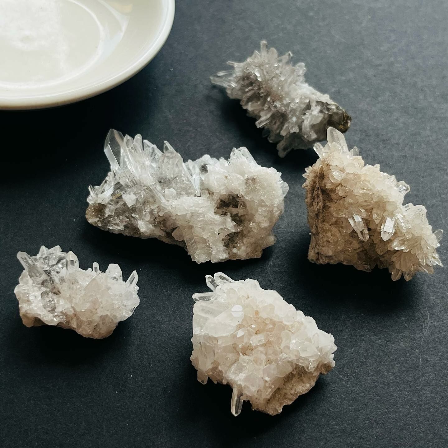 [原石] 白水晶簇 水晶晶簇