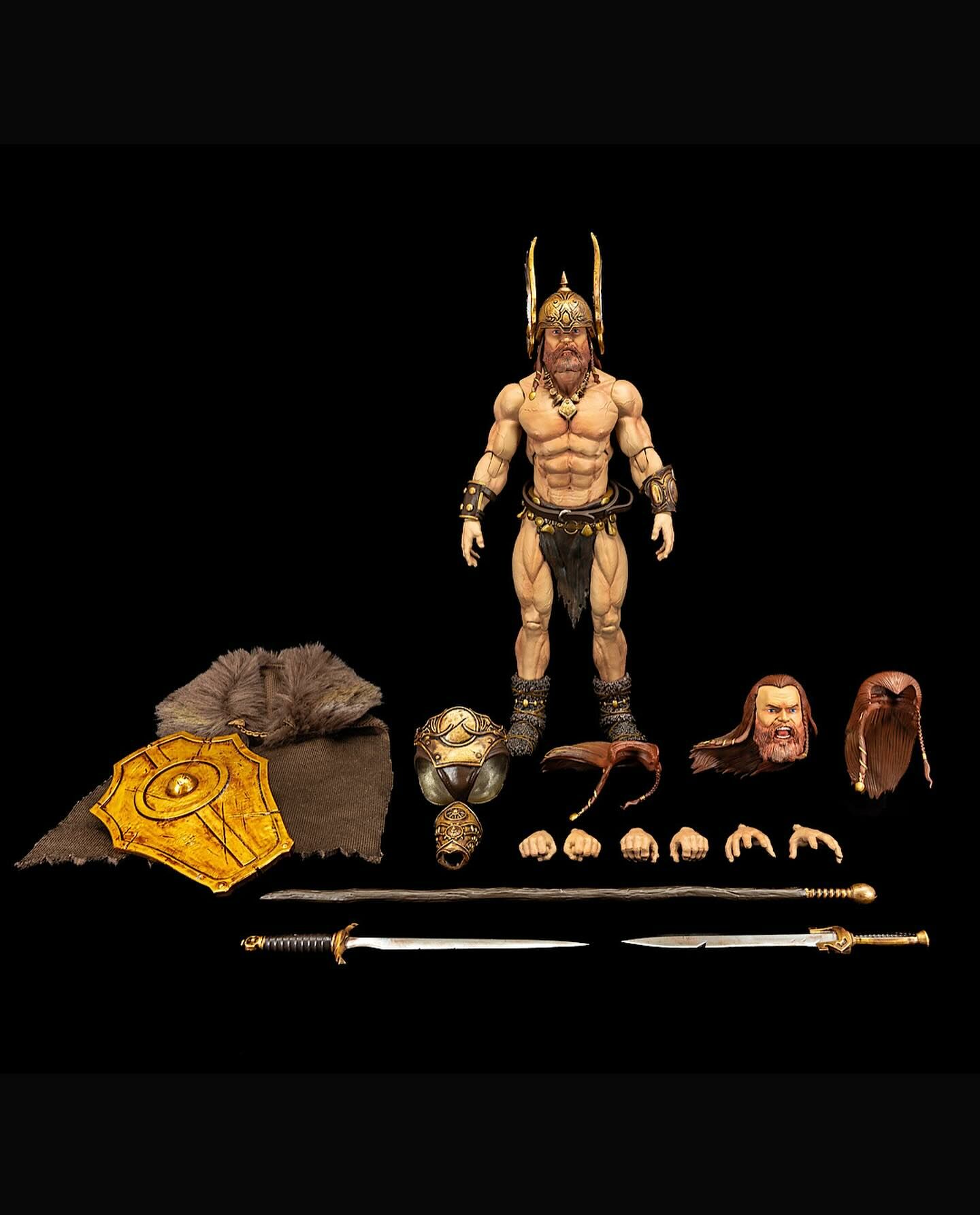 Frank Frazetta 1/12 Norseman Action Figure