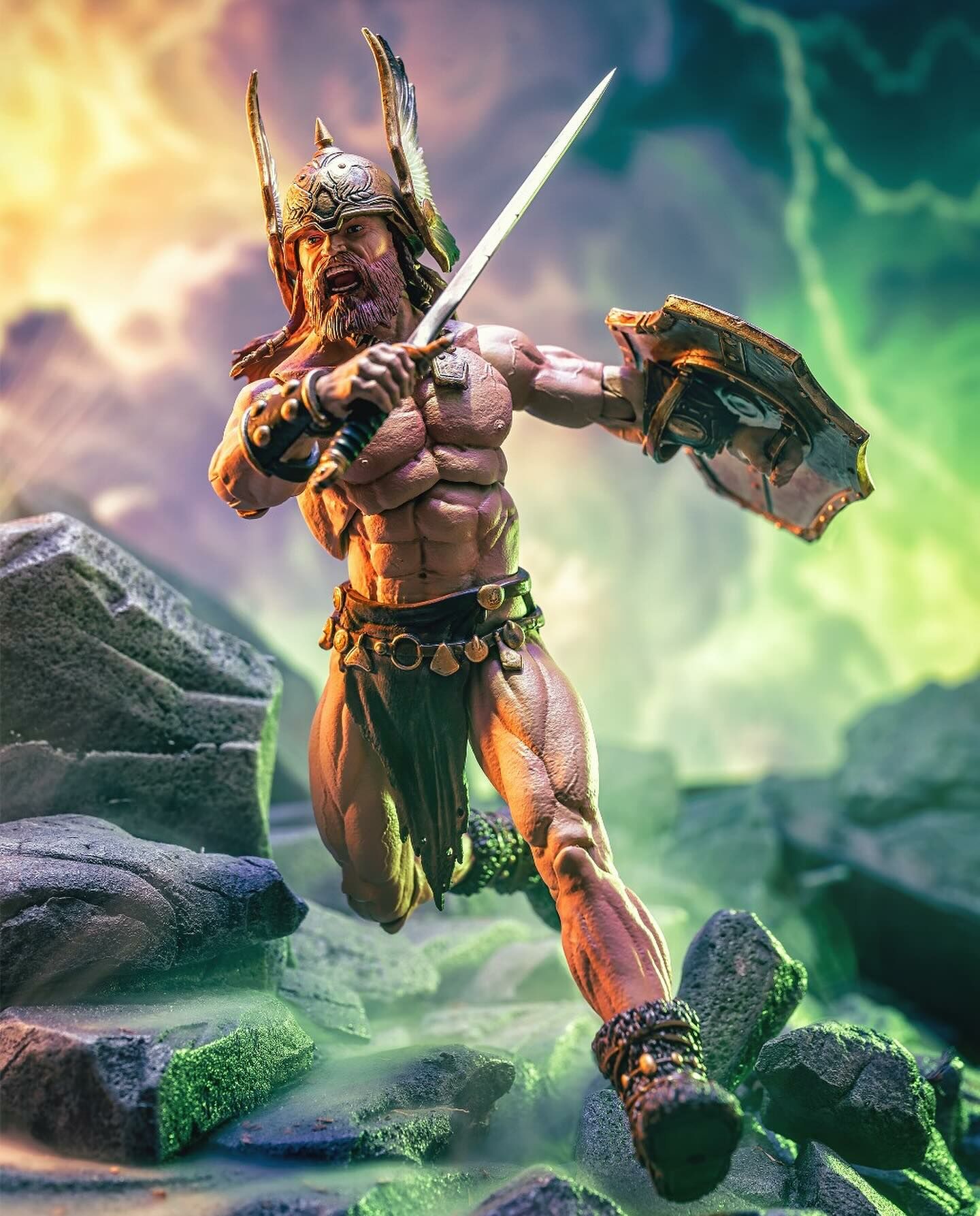 Frank Frazetta 1/12 Norseman Action Figure