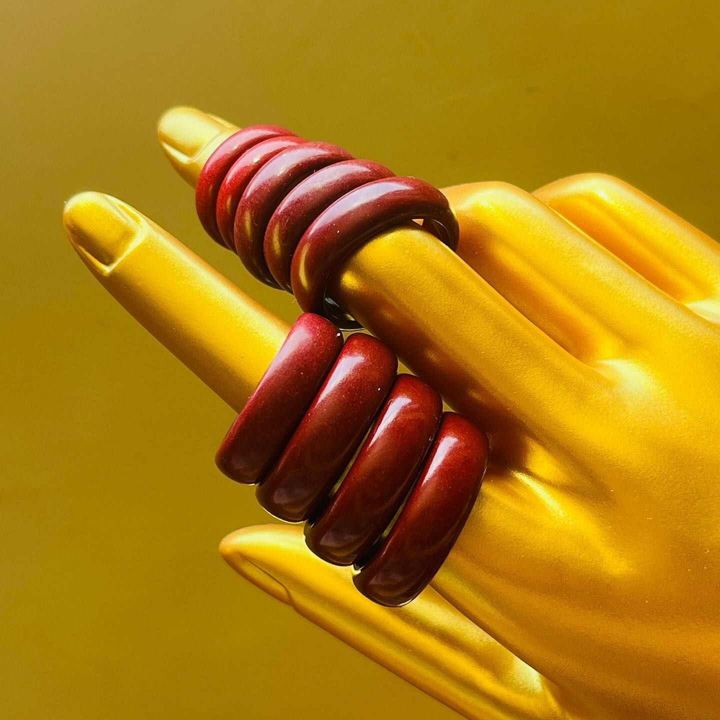 [原石] 硃砂戒指