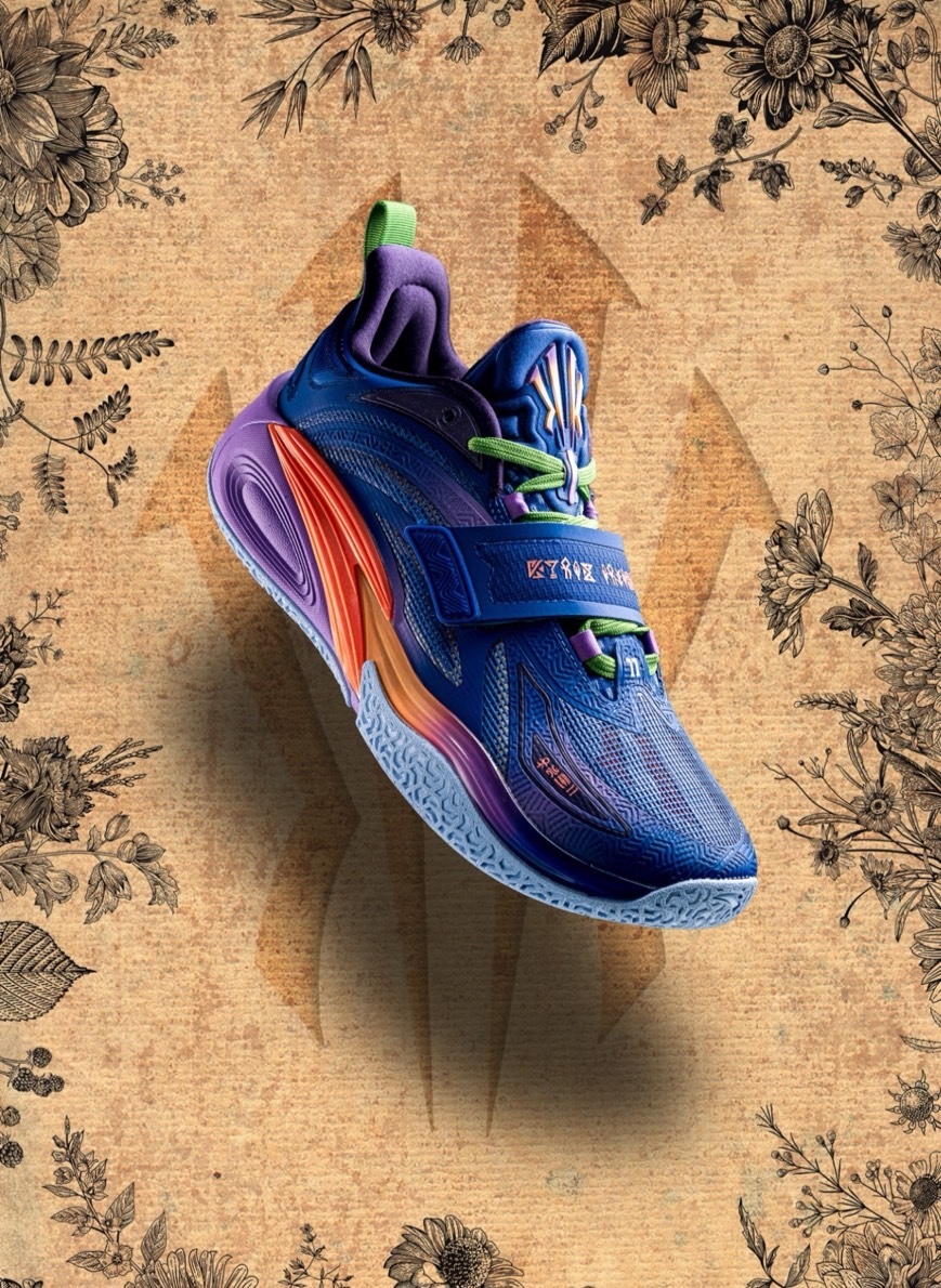 特價<連線代購商品>ANTA KAI 1 Paris Olympics 巴黎奧運 鳶尾花  凱里歐文 籃球鞋 實戰鞋【112431102S-6】歐文1