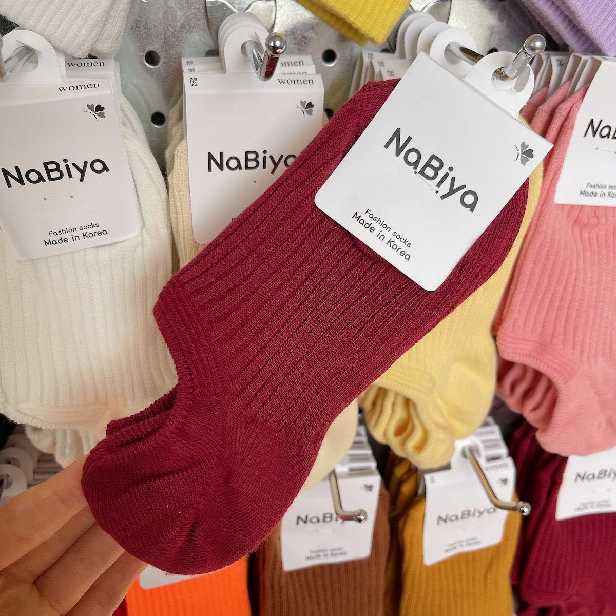 韓國淨色船襪 *$18/1對,$30/2對
