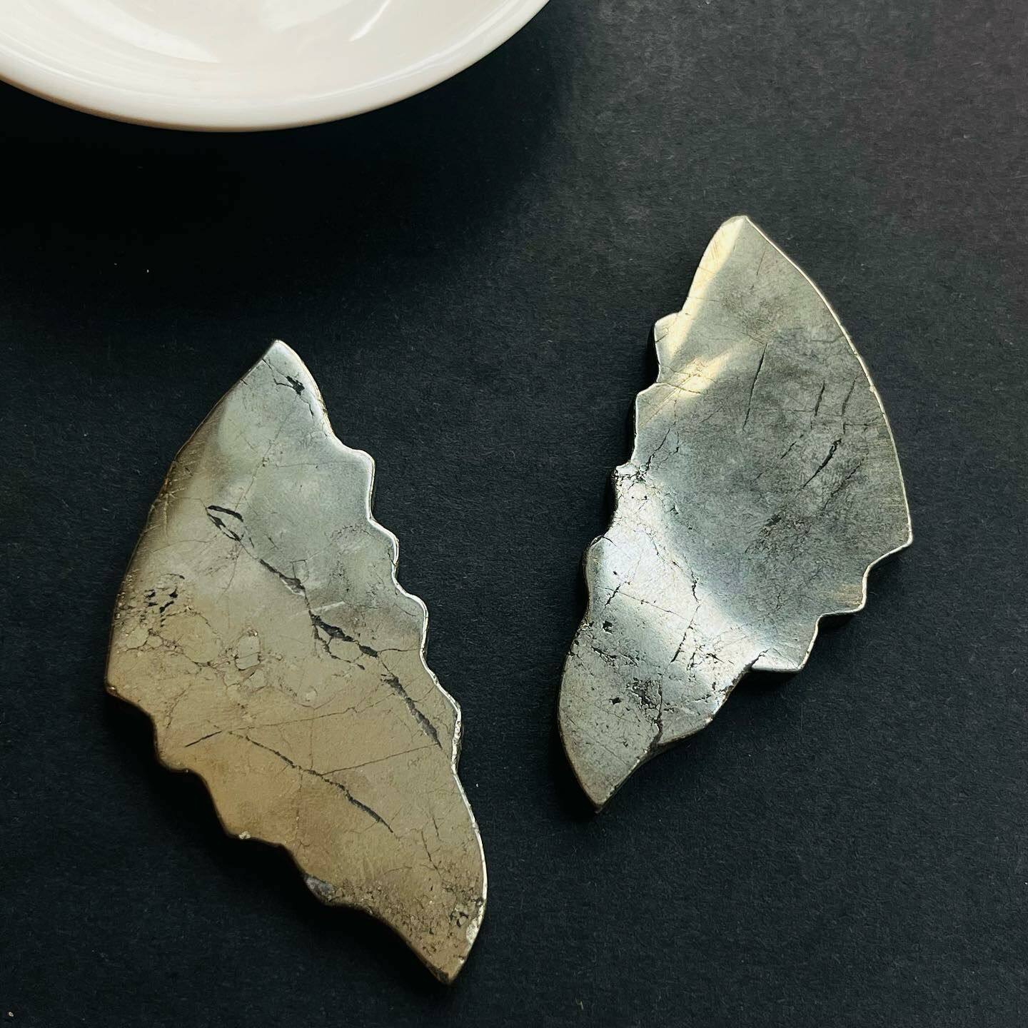 [原石] 黃銅礦 翅膀 一對