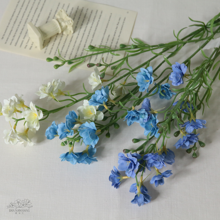 人造花 手感紫羅蘭 長款 3色