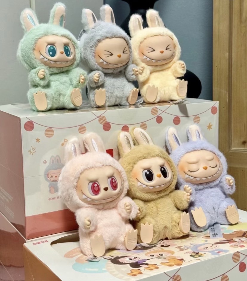 泡泡瑪特 坐坐派對 搪膠毛絨盲盒 POP MART LABUBU THE MONSTERS HAVE A SEAT