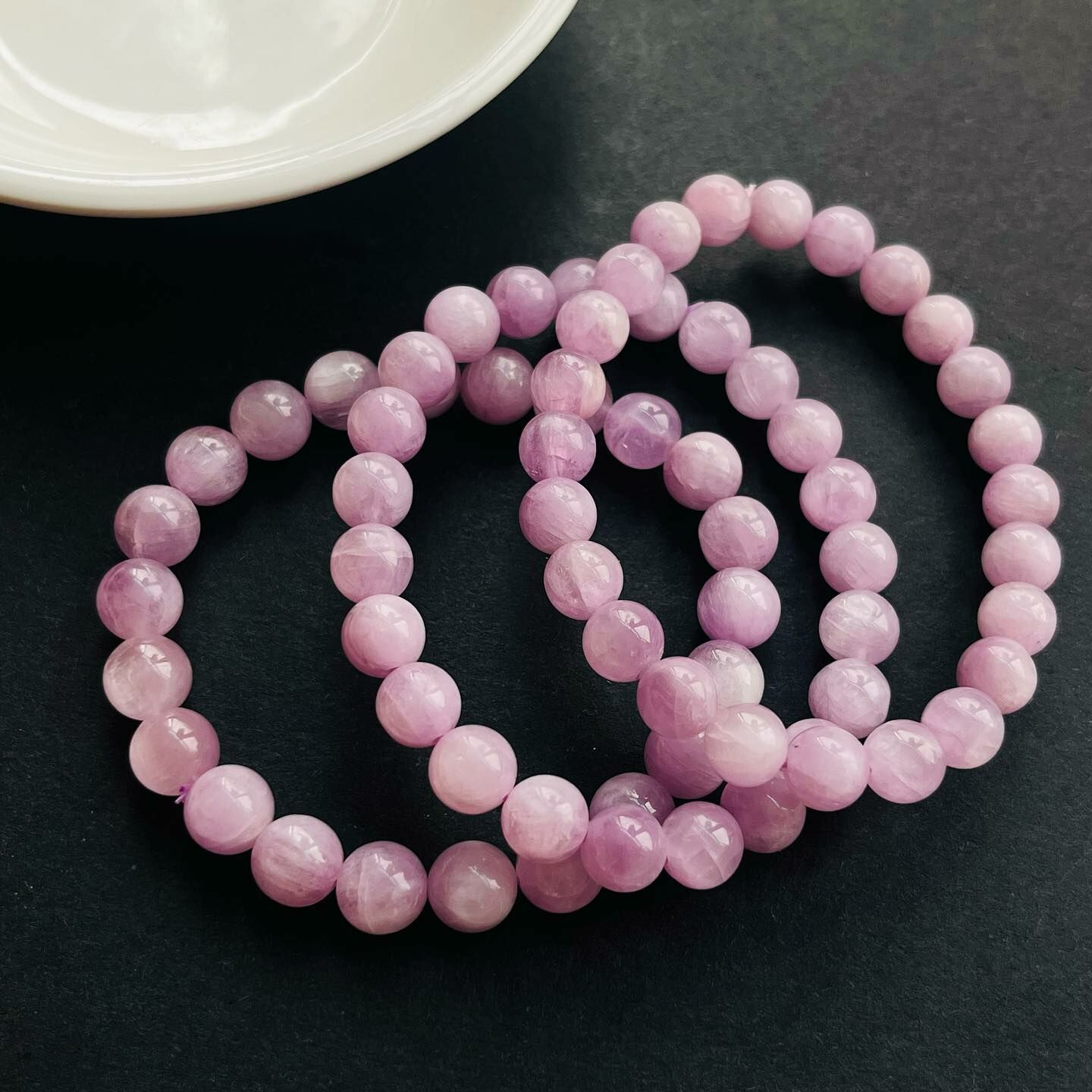 [原石]  紫鋰輝 水晶手串