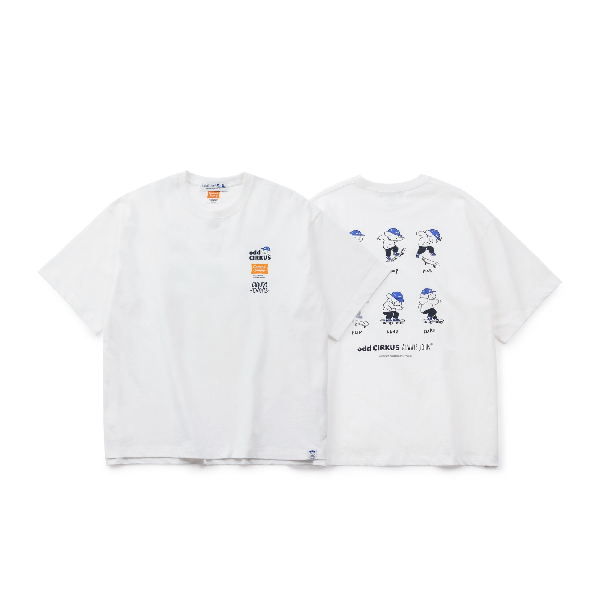 Filter017 odd X JOHN圖像短Tee(豚跳款)