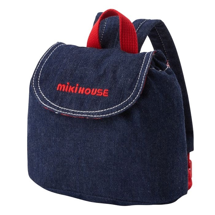 MIKI HOUSE Denim Backpack INDIGO BLUE