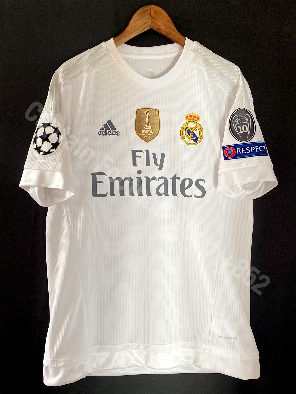 Real Madrid 2015-2016 Adidas Home Shirt #7 RONALDO