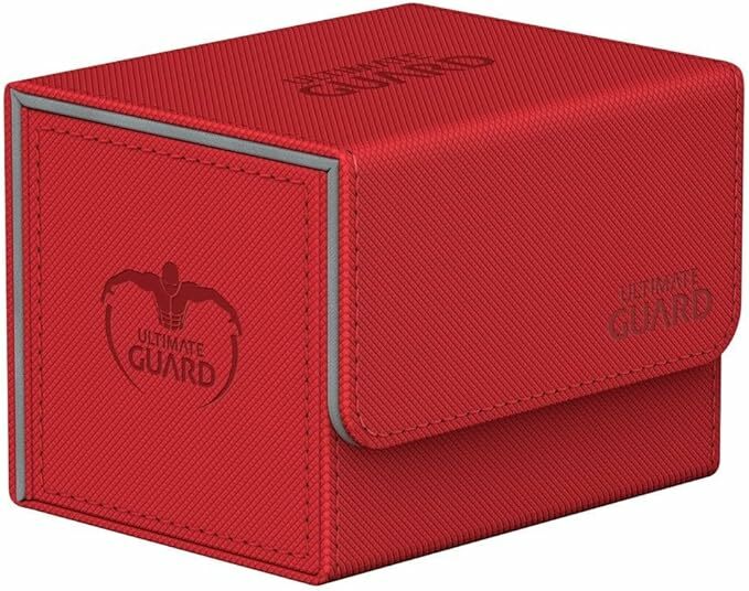 Ultimate Guard UGD010761 Sidewinder Deck Box 100+ XenoSkin Card Game, Red, Large