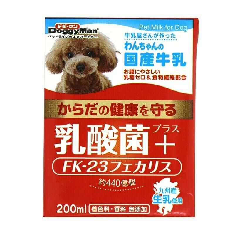 Doggyman 犬用 國產牛奶+乳酸菌 200ml
