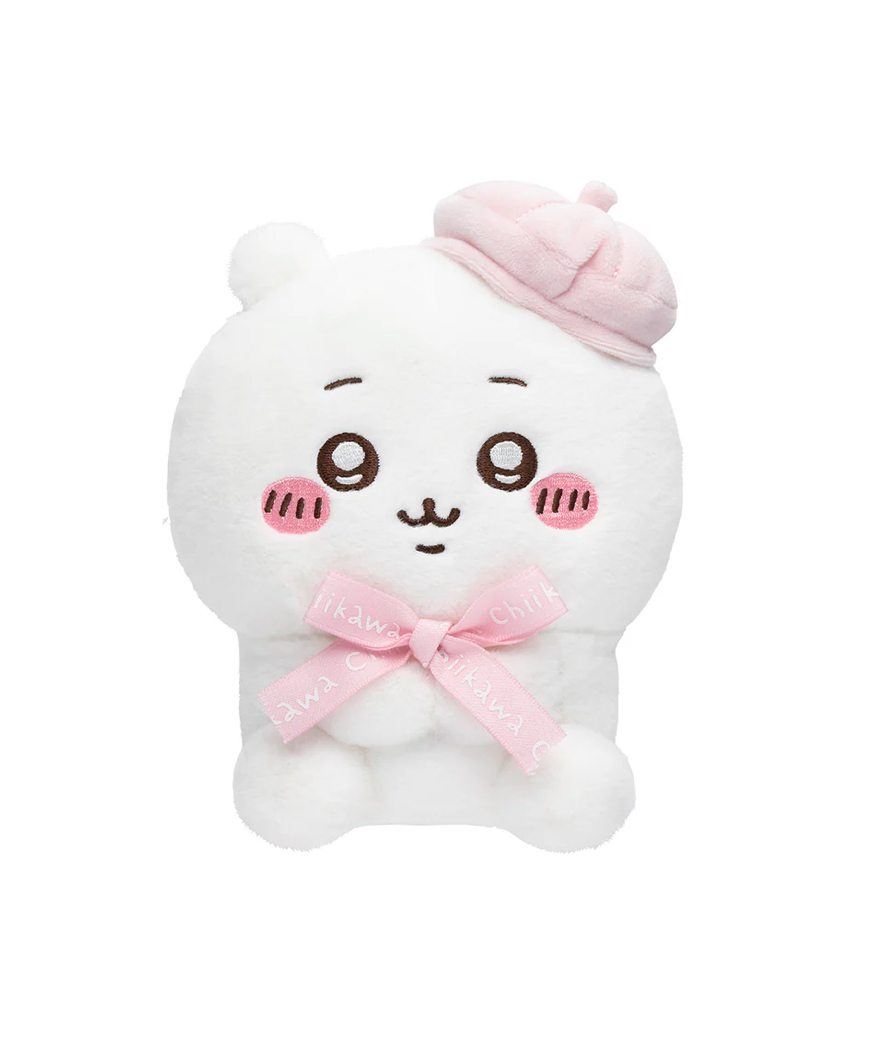 日本限定 chiikawa 吉伊卡哇 貝雷帽系列 東京紀念品坐毛絨玩具