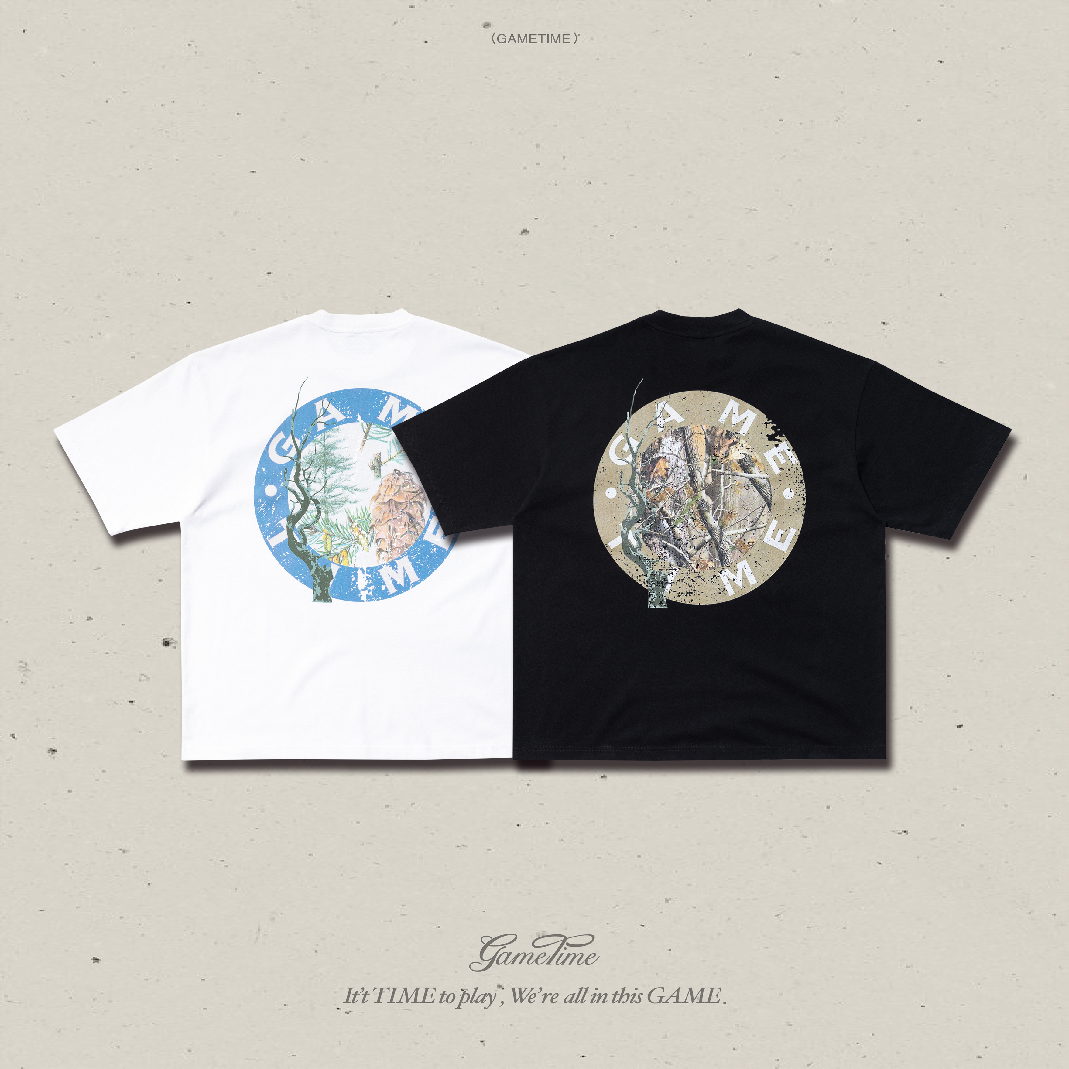 GAMETIME 24SS Tree Camouflage Tee