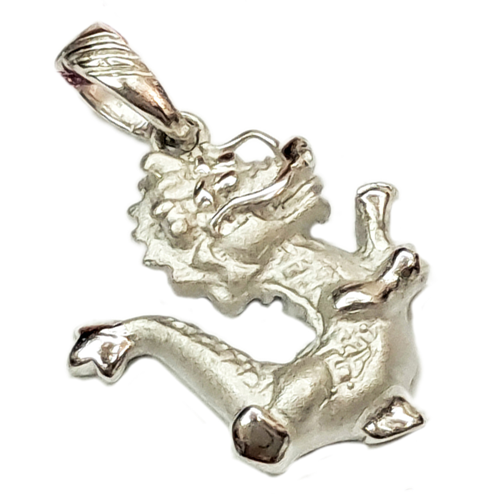 生意興隆{龍}925銀墜飾【十方】150559