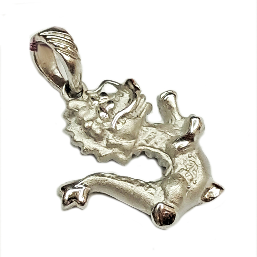 生意興隆{龍}925銀墜飾【十方】150559