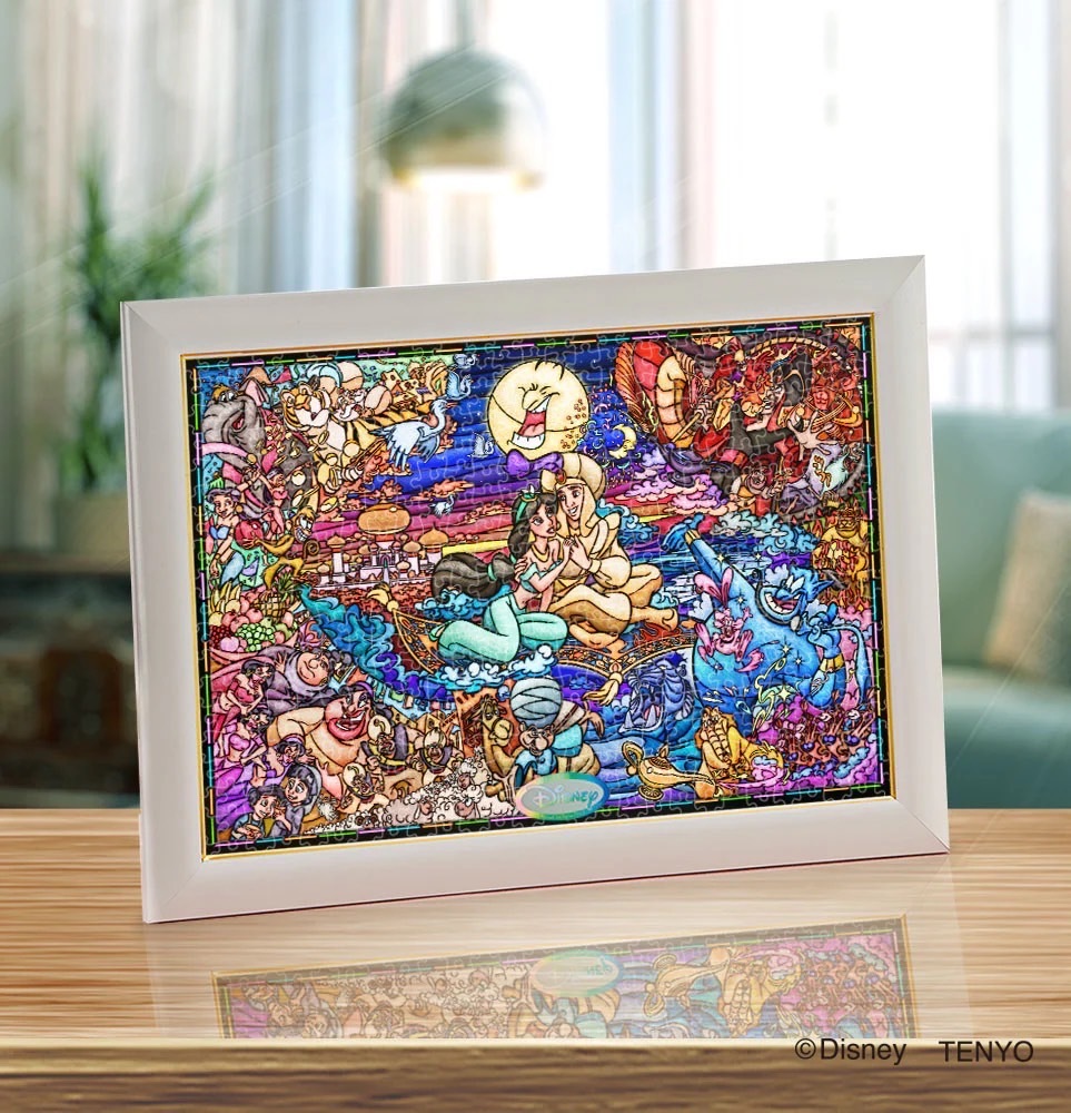 超美款♥ 迪士尼公主系列透光拼圖500片