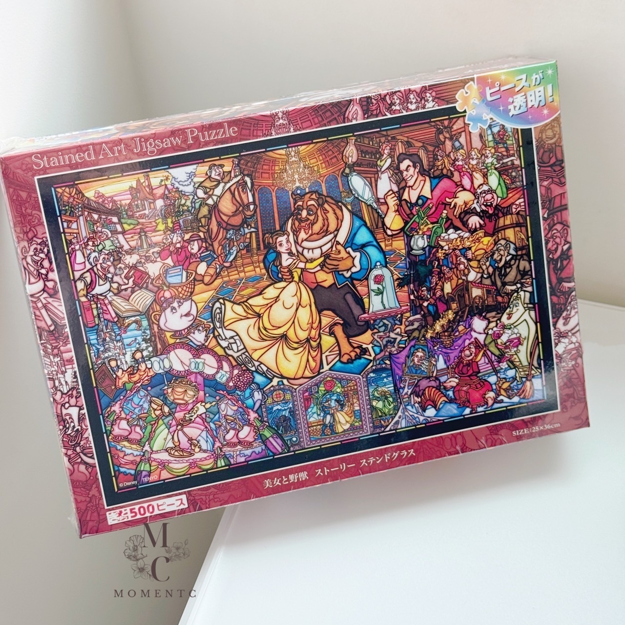 超美款♥ 迪士尼公主系列透光拼圖500片