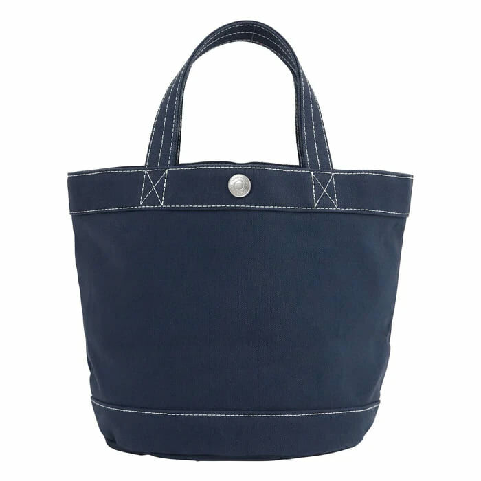 MIKI HOUSE Logo Canvas Tote Bag NAVY BLUE