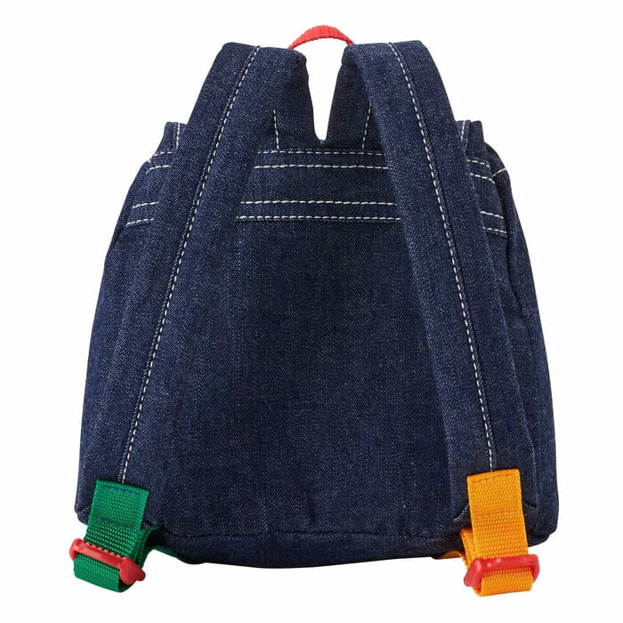 MIKI HOUSE Denim Backpack MULTICOLOR 