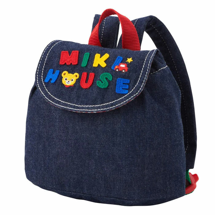 MIKI HOUSE Denim Backpack MULTICOLOR 