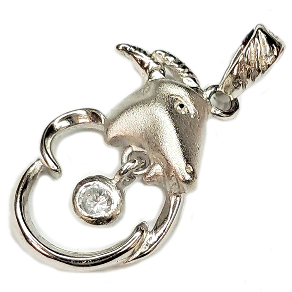 揚眉吐氣{羊}925銀墜飾【十方】144738