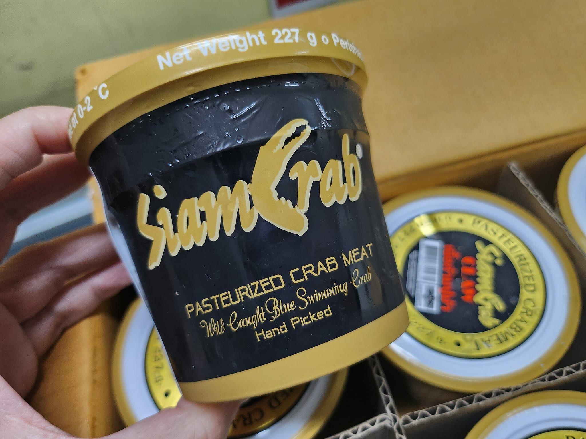 泰國野生藍水蟹-蟹腳肉碎杯(8OZ)