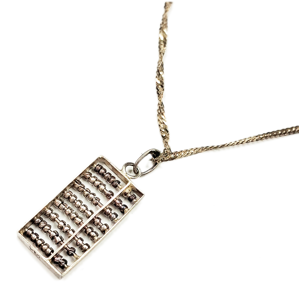 算盤(925銀)項鍊【十方】137768