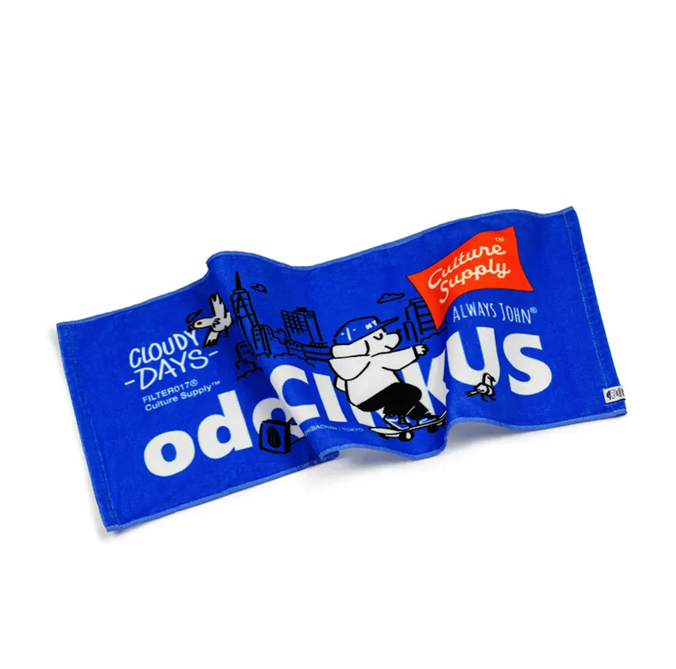 【現貨】| ODD AND JOHN | Towel by FILTER017® Culture Supply™ 棉質運動毛巾