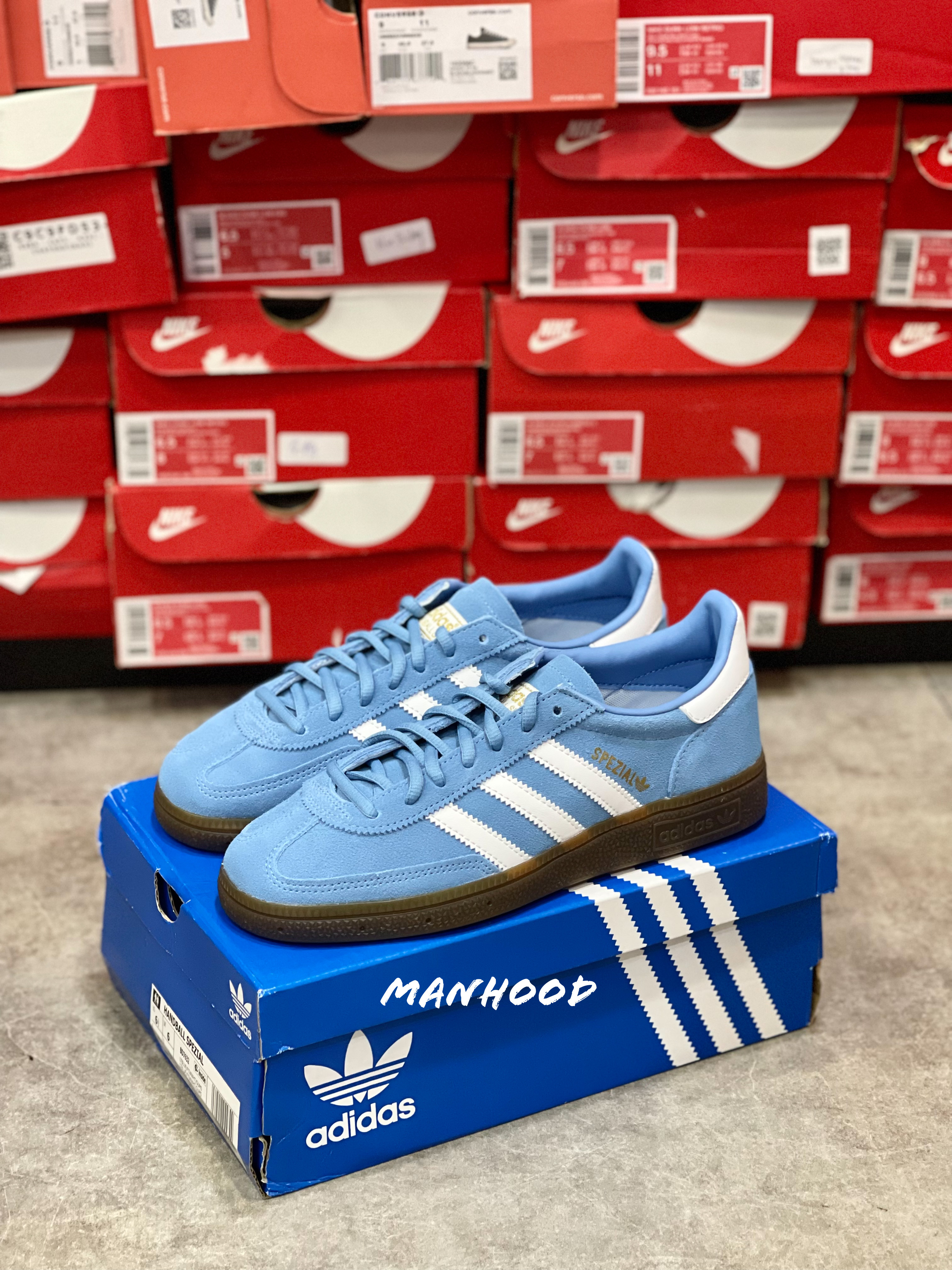ADIDAS HANDBALL SPEZIAL LIGHT BLUE BD7632