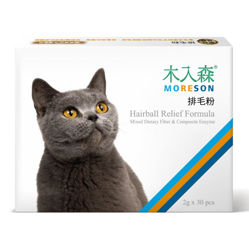 Moreson 木入森 - 排毛粉 (貓草風味) 2gx30包 (大)