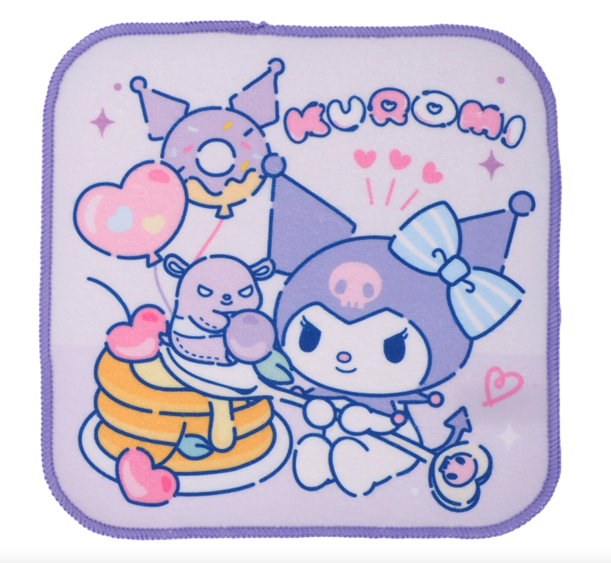 Kuromi 迷你方巾2條裝 9-7945-7