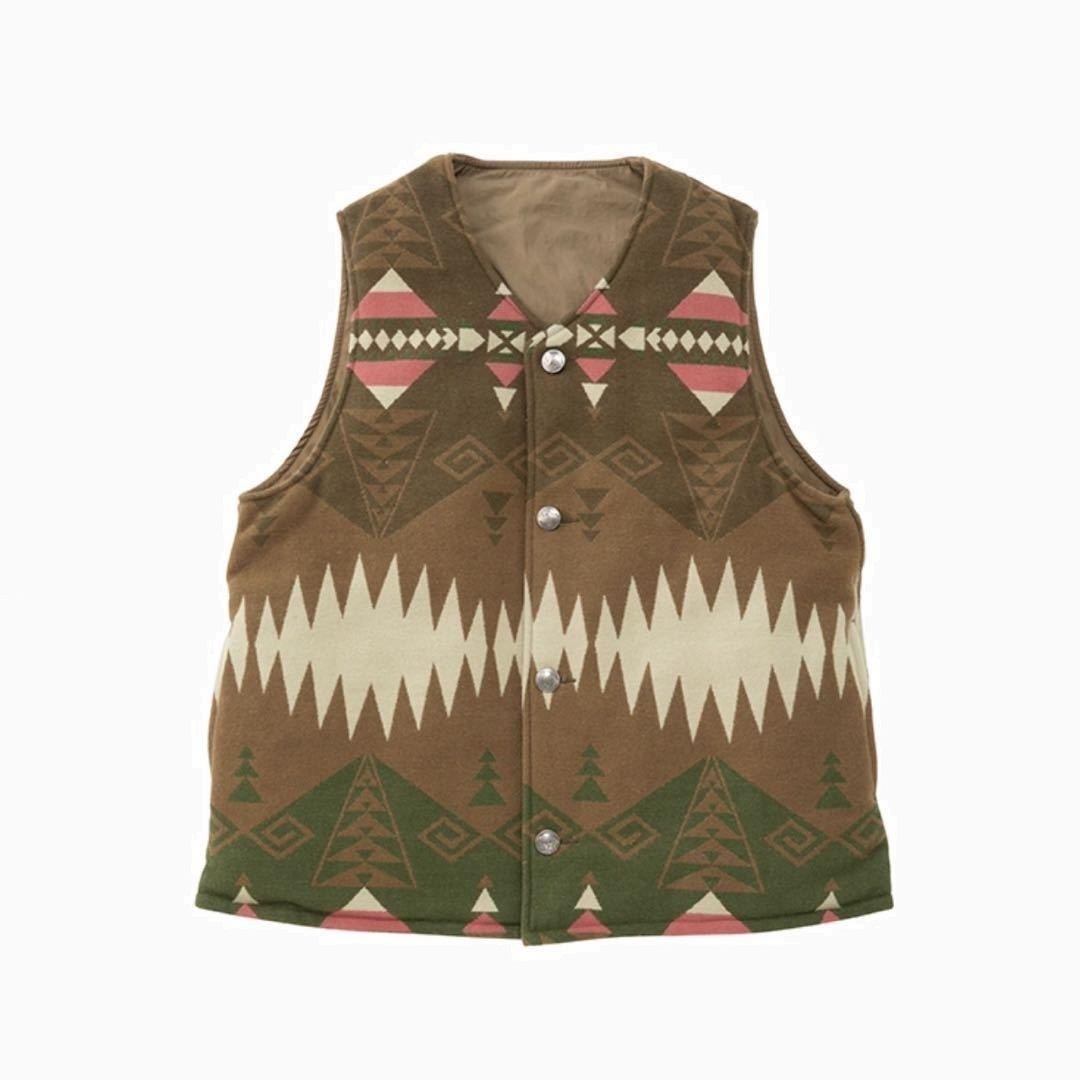 ジャケット・アウター visvim KORA DOWN VEST NATIVE BLANKET KORA DOWN VEST | Visvim Official North American Web Store