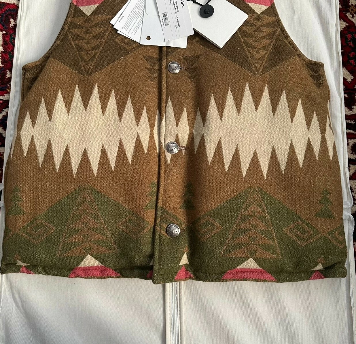 ジャケット・アウター visvim KORA DOWN VEST NATIVE BLANKET ジャケット・アウター visvim KORA DOWN VEST NATIVE BLANKET